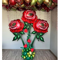 Композиция из шаров Куст Роз Композиция из шаров Куст Роз
