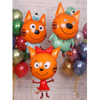 Фольгированные шары Три Кота Фольгированные шары Три Кота
