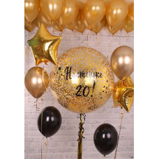 Набор шаров "20 лет"